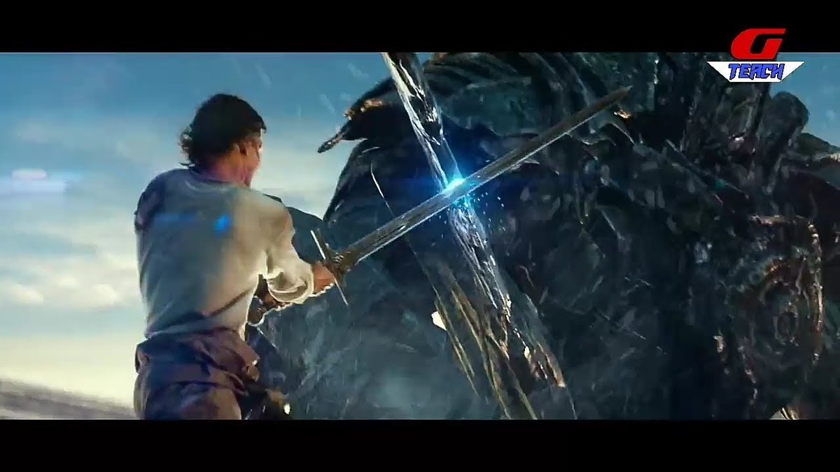 Gus El Mágico A Twitter Me Sigue Cagando De Risa La Escena De La Quinta Película Donde Un Weon Va A Darle Un Espadazo A Optimus Y Viene El Prota Humano Y