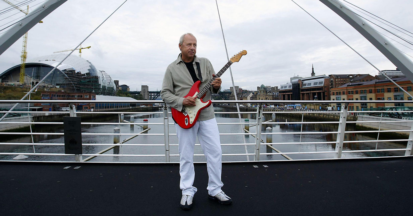 Happy birthday to Mark Knopfler! He turns 71 today.  Getty Images 