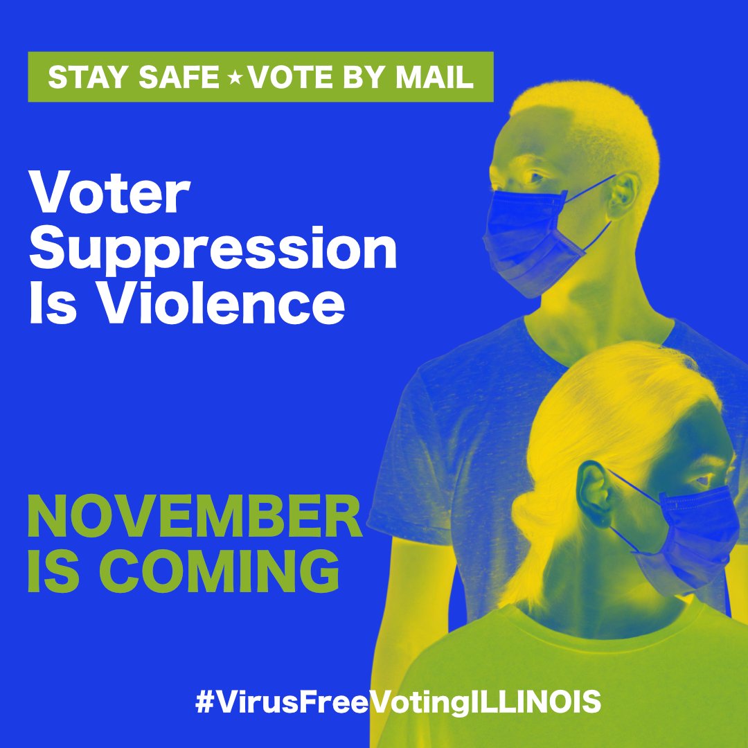 KitaE45737161's tweet photo. #VirusFreeVotingILLINOIS https://t.co/pAMxFtQhzq