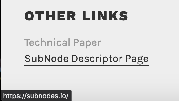 SubNodes_io's tweet photo. Its time for the sub-masq wiki to retire this link. 🌆@Crypt0_Kiwi https://t.co/BirsRM0rQ9