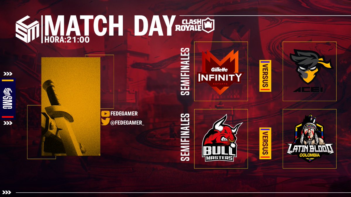 🏆Llegamos a las etapas finales de la liga, el dia de hoy tendremos la primer semifinal, 2 equipos que dieron todo en la fase regular pero solo uno llegara a la gran final.

● @InfinityEMobile vs <a href="/ACE1_COL/">ACE1 Colombia</a> 21:00 🇨🇴

🎊Vivelo todo por el canal del gran @FedeGamer_ 🥇