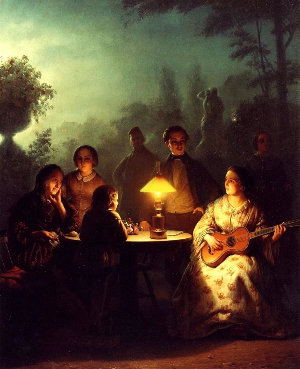 gozvetin's tweet photo. Mum Işığında Pazar - Mum Işığında Müzik
~ by Petrus Van Schendel (1806-1870) https://t.co/6vPDpzDmLI