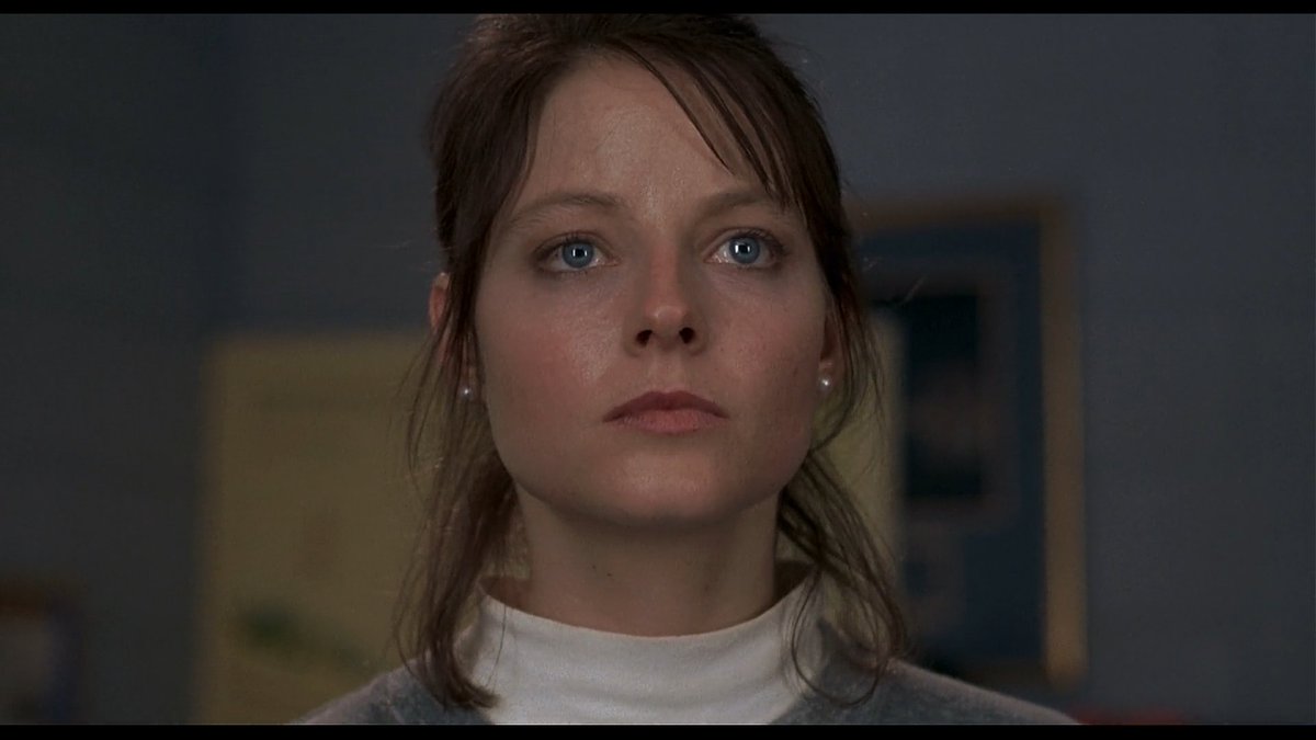 okay i'm going to continue for now. the other thing about this movie is jodie foster's eyes. this movie does not have a very good understanding of gaze because it is terribly infested by pop-radfem but also somehow... don't her eyes move over the things she wants