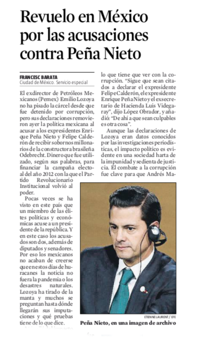 FrancescBarata's tweet photo. Me cuentan algunos juristas que la denuncia política de la corrupción puede ser muy diferente a la verdad jurídica en el caso Lozoya 👇
https://t.co/SyuSRB7pl5 https://t.co/Cxf2kYFZ3b
