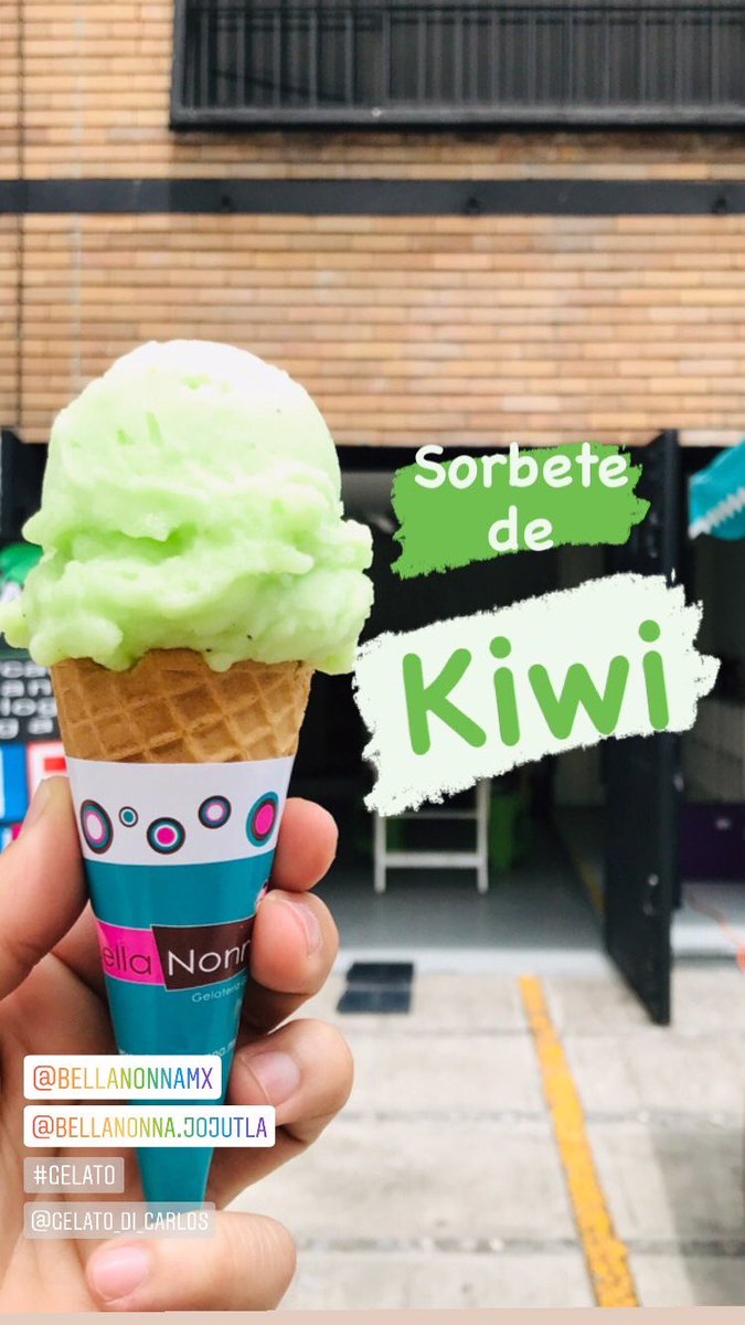 bellanonnamx's tweet photo. Sorbete de kiwi totalmente vegano!😍🍧🥝💕

¡Sonríe y comparte!😋

#BellaNonna #BellaNonnaJojutla #YoSoyBellaNonna #gelato #MambaNegra #YoSoyGourmet #helado #IceCream #icecreamcone #icecreamtime #icecreamgram #icecreamlover #GelatoDiCarlos #instaicecream #gelatolover #gelatotime https://t.co/IPgm6iY7IZ