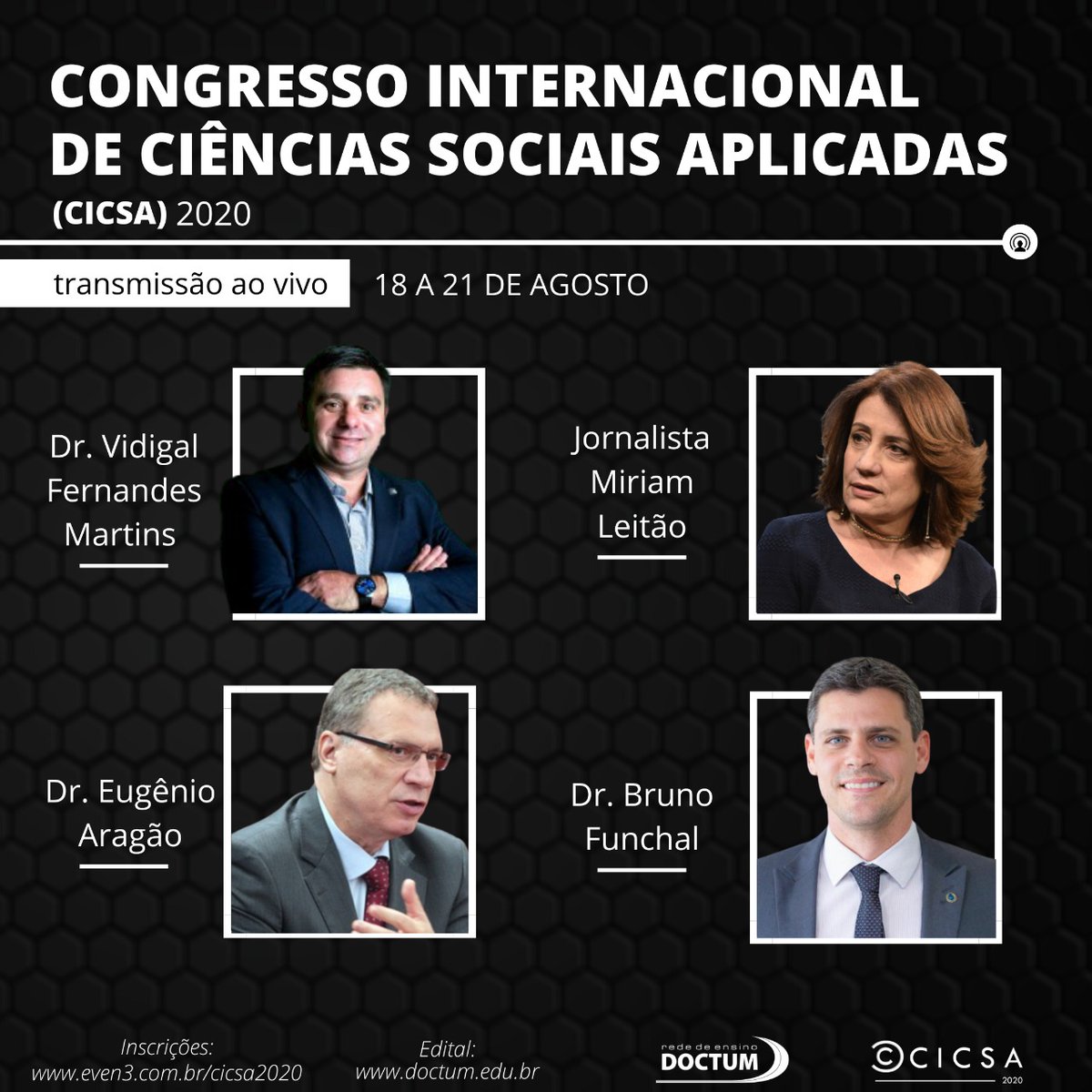 VidigalF's tweet photo. No dia 19/08 , às 21h:  "Accountability e Controle Social: Desafio à Construção da Cidadania".  evento reúne diversos palestrantes reconhecidos a nível nacional e internacionalmente, inscreva-se: https://t.co/Mduw04m7YK

#abracicon #destaque #academia #congressol #contabilidade https://t.co/a7h6XG5gJE