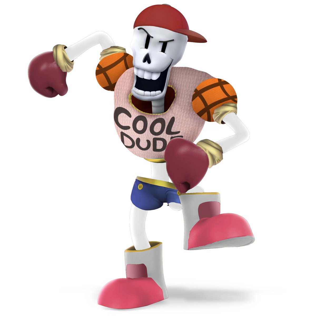 5. Papyrus' final alternate costume, his "Cool Dude" outfit,...