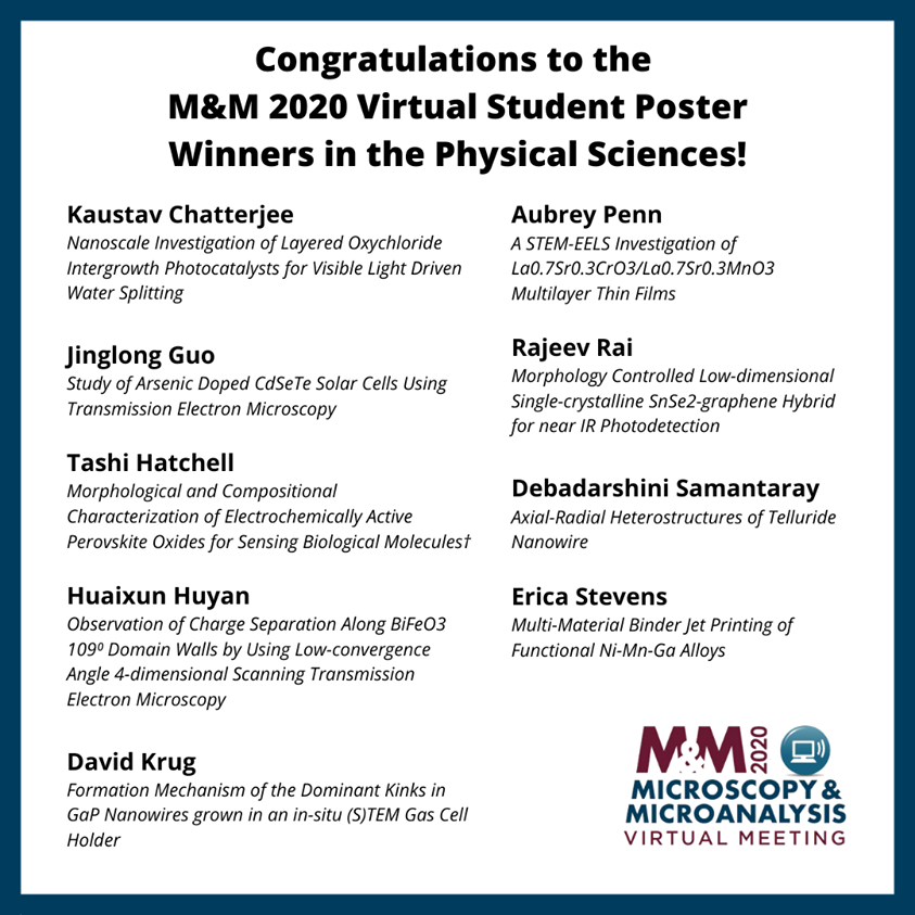 IUBChemistry's tweet photo. Congrats to Kaustav Chatterjee! M&amp;M 2020 Virtual Student Poster Winner! #iubchemistry #skrablab #MM2020Virtual https://t.co/KZ7cKRPE5R