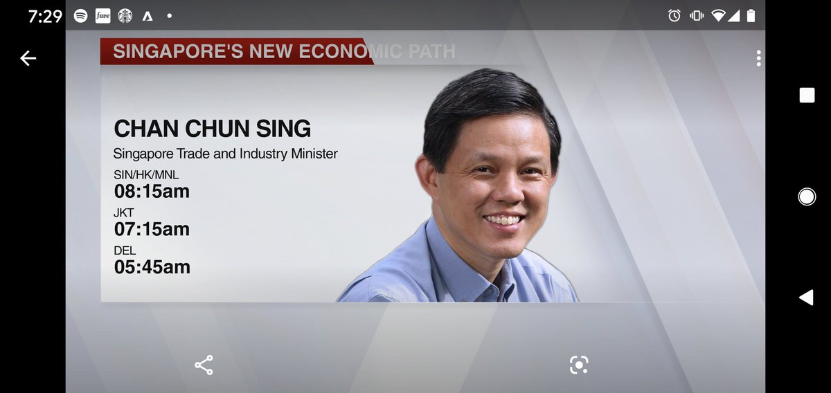 .<a href="/JulieYooCNA/">Julie Yoo</a> &amp; I are excited to be chatting with #Singapore Trade &amp; Industry Minister - Chan Chun Sing at 8.15am Sin/HK on #AsiaFirst <a href="/ChannelNewsAsia/">CNA</a>
#Trade #WTO
#economy 
#Jobs
#COVIDー19 
#NewNormal