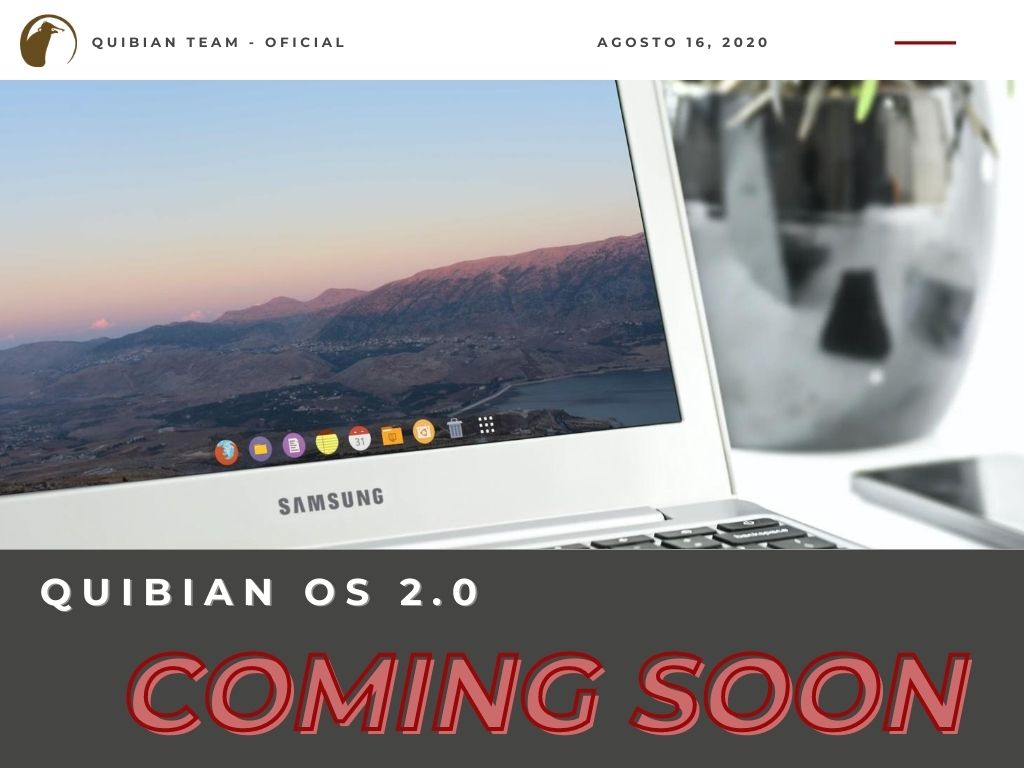 QuibianOs's tweet photo. Muy pronto, Lanzamiento de Quibian OS 2.0, la nueva y mas avanzada version de Quibian OS.

Fecha de lanzamiento: 16 de Agosto del 2020 https://t.co/kG3CNpNp9h