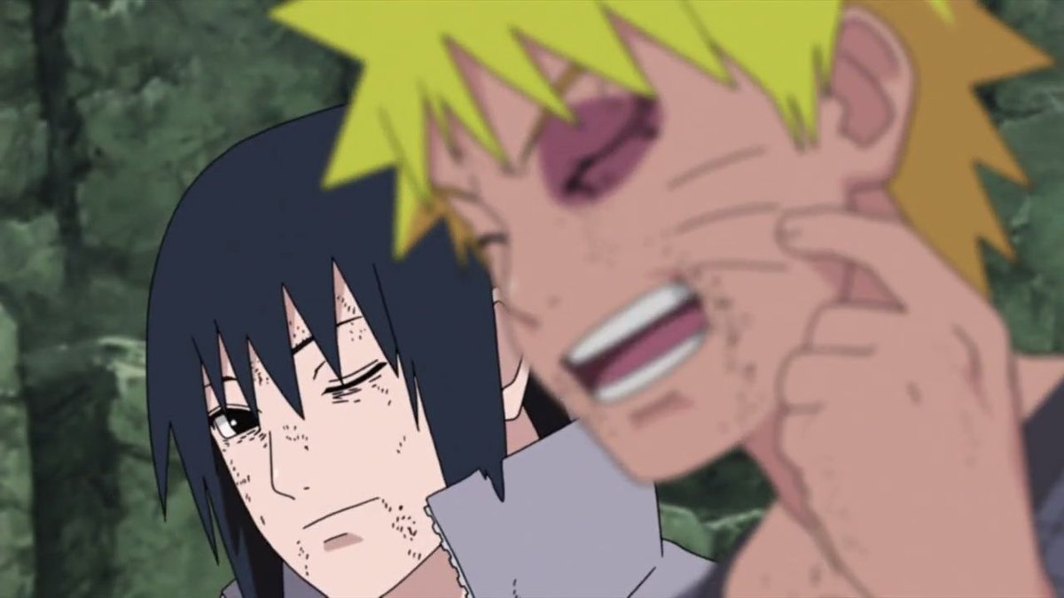 Naruto e Sasuke Rindo - #AnimaMerda 