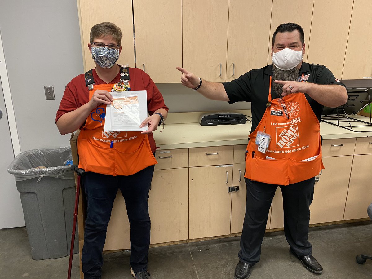 Thank you Dawn Musgrowe COS at Mighty Macon #1772 for taking care of our customers and living our Values. <a href="/Lisahug0157thd/">Lisa 0157</a> <a href="/1772homedepot/">1772homedepot</a> <a href="/1772Th/">1772THDrocks</a> <a href="/derekfleming/">Derek Fleming</a> @TimSirdevanHD