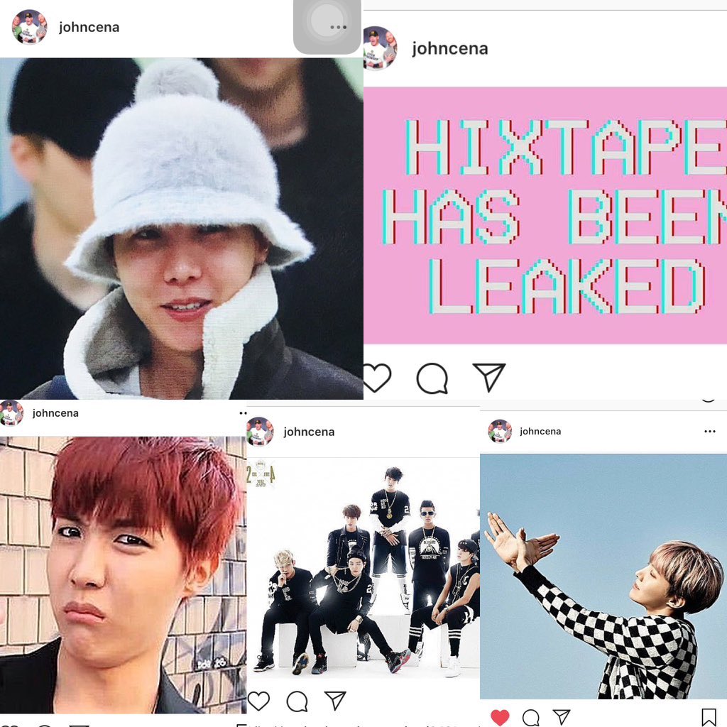 He posted about bts multiple times