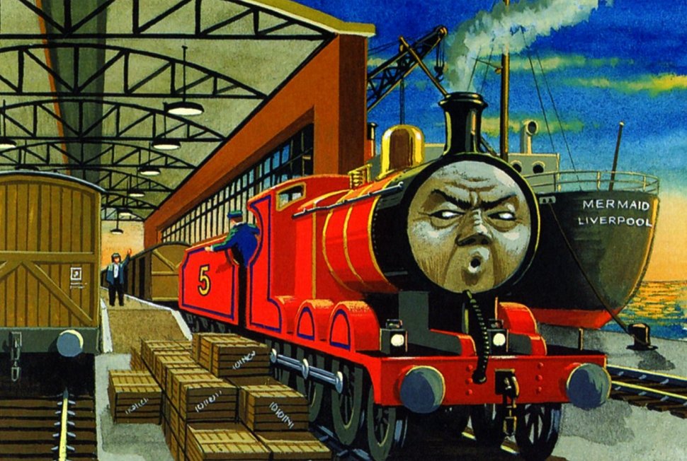 First, Railway Series.Tidmouth Harbour is the biggest port on Sodor in the books. Every time they go to "the harbour at the big station", it's this one. Henry and James collected the Kipper here.