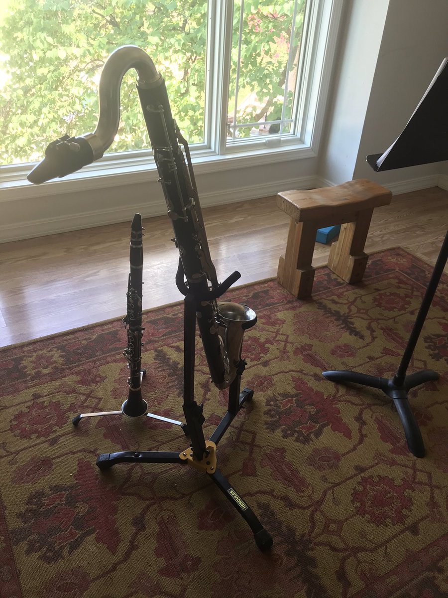 CraigColorusso's tweet photo. Reed practice for Octopus Lull.  New piece almost there.  #craigcolorusso #octopuslull https://t.co/5XWeZ60Qgr