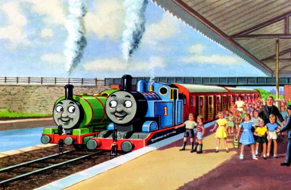 Knapford Harbour is the little harbour Thomas' branch services. It was closed when Tidmouth Harbour became the island's main port, but Topham reopened it in Percy the Small Engine, hence why Percy helps rebuild it. All harbour stories from Thomas' branch line occur here.