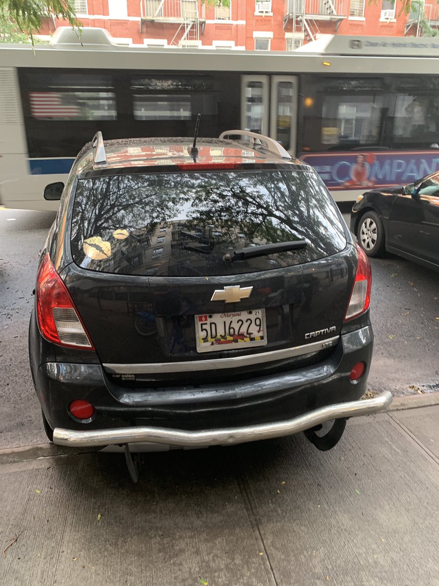 I said I had heard these are all police cars that were illegally parking. But he corrected me and pointed to their license plates which were almost entirely out of state. He was right. They were not officers’ cars