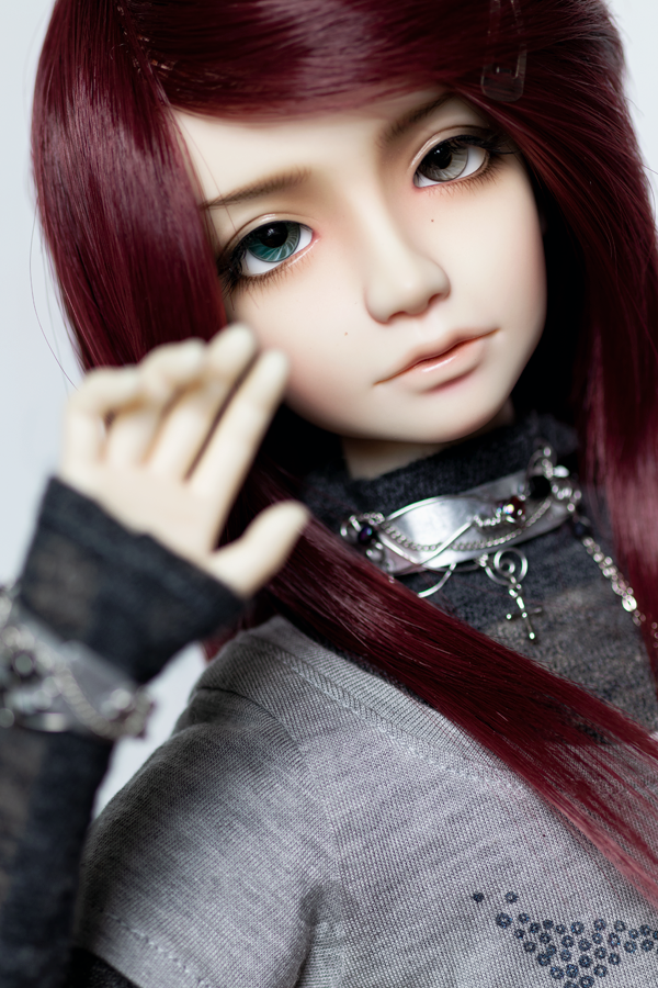 worldruined's tweet photo. It's hard to find cool & casual clothes for SD boys, so I use SD13B/SDGrB and SD girl clothes... ^^;
Jocelyn is a Heart sculpt by #annaqueen; faceup by #annaqueen
t-shirt by @Flupinus
turtleneck by @LushBerry_
shorts by #peche
jewelry by #mizuato
plaid scarf by @plug_yuka https://t.co/cM194hEIwc