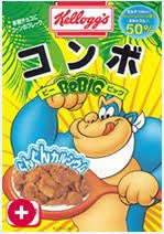 Gokuma 調べてみると猿は現在チョコクリスピーとチョコワを兼任 そして昔のチョコクリスピー の猿とは別人 もとい別猿とのこと ゴリラのケロッグコンボは商品自体姿を消した したたかな新猿と絶対王者のタイガーだけになったケロッグシリーズに闇を感じる