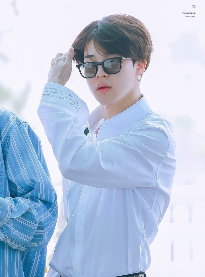 ─ Jimin with glasses - a thread