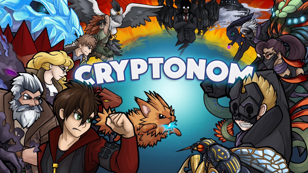 CatchNOMs's tweet photo. Cryptonom is a free-to-play, turn-based, creature capture game, currently in development and powered by the @enjin platform. 💪

Be sure to give us a follow and join our Telegram community [https://t.co/aRK508wdC4] to stay up to date with all NOM-related news! 

#CatchNOMs https://t.co/TIEgDbRtvo