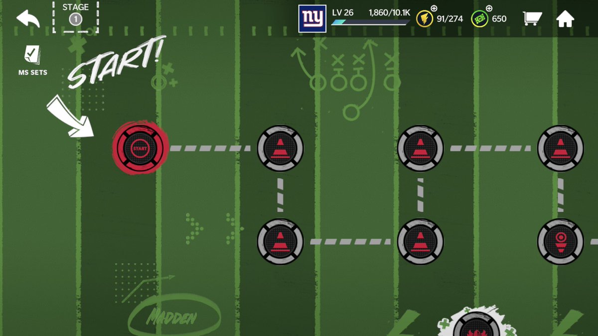 uzsmalls's tweet photo. @EAMaddenMobile F/Y/I  looks like my Stage 8 on Jalen Ramsey MS is coded different.... see how the Sets is different from usual? Usually has MS Sets in the corner, and the stamina for the keys is a little high.... https://t.co/T56l45bfHY