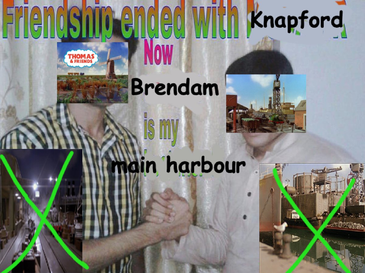 For some dumb reason, Brendam becomes the Island's main port in Season 5 onwards. I have no idea why (is it because the name is different than Knapford so they can market it?)Whatever, Brendam's the main harbour as of current day and it makes no sense