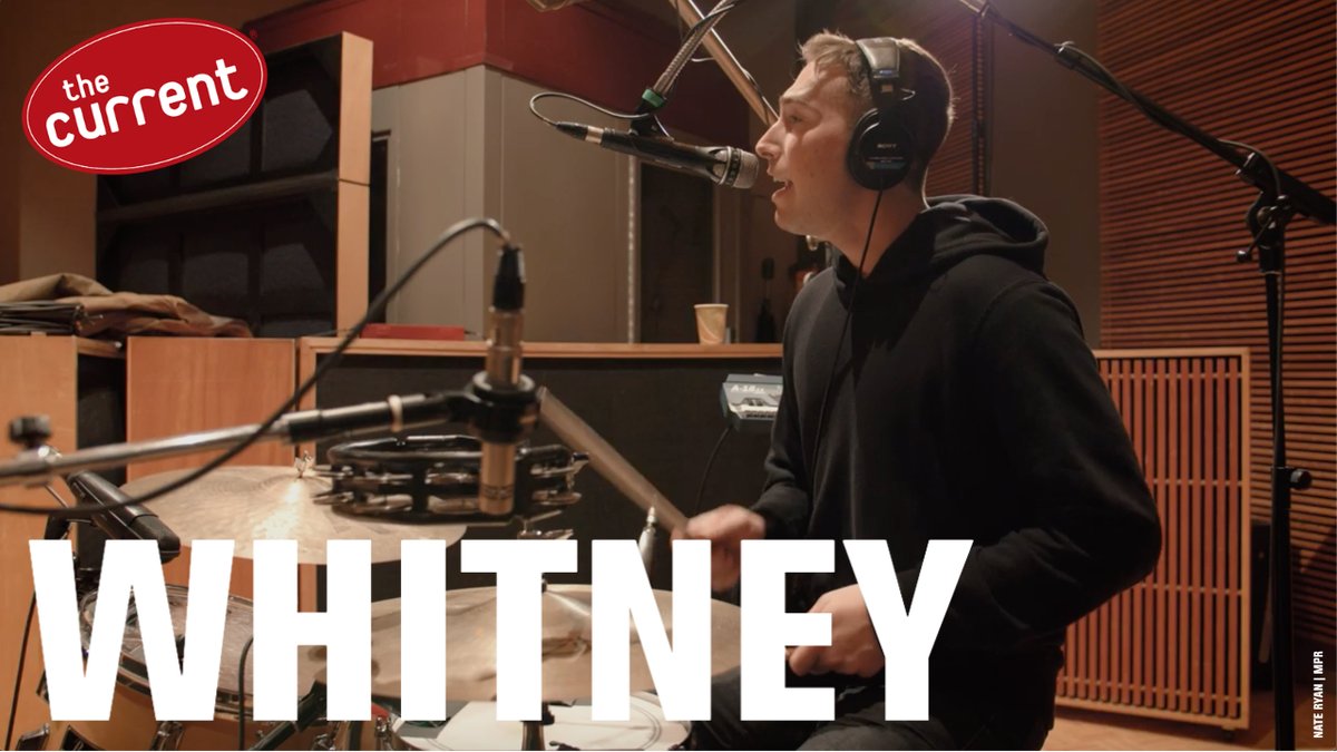TheCurrent's tweet photo. This Friday, @whitneytheband will release "Candid," a 10-song album of covers. Last October, Whitney visited our studio to play songs from their 2019 album, "Forever Turned Around." Watch Whitney's performances from that session: https://t.co/kUYlVi15GB @secretlycndian https://t.co/dmUxo3TynT