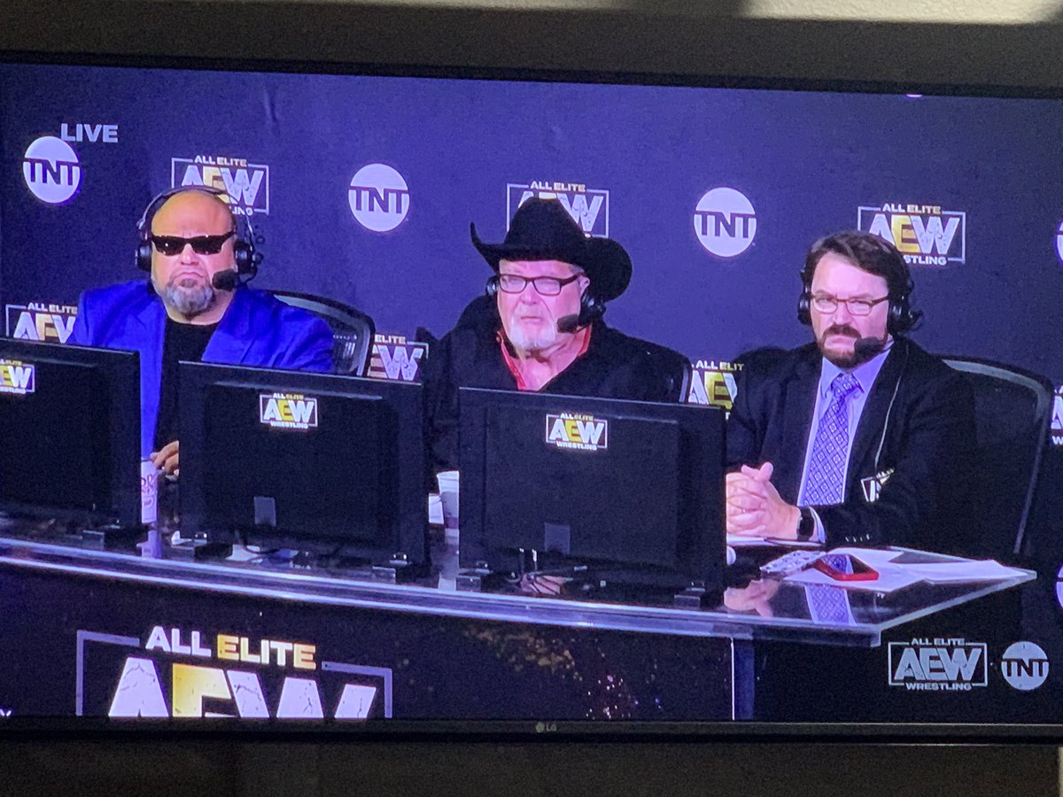 Darccide4Life's tweet image. Just look at this all star commentary team! @AEWrestling @JRsBBQ  @OfficialTAZ @tonyschiavone24