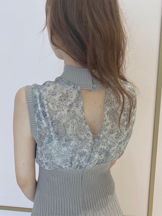 Mercuryduo En Twitter 公式通販runwaychannel 涼しげな色味でフェミニンに ペイズリー柄リブ切替ロング ワンピース 14 300円 税込 T Co Hnjkqitqhj Mercuryduo マーキュリーデュオ T Co Jvsrx5fwoo