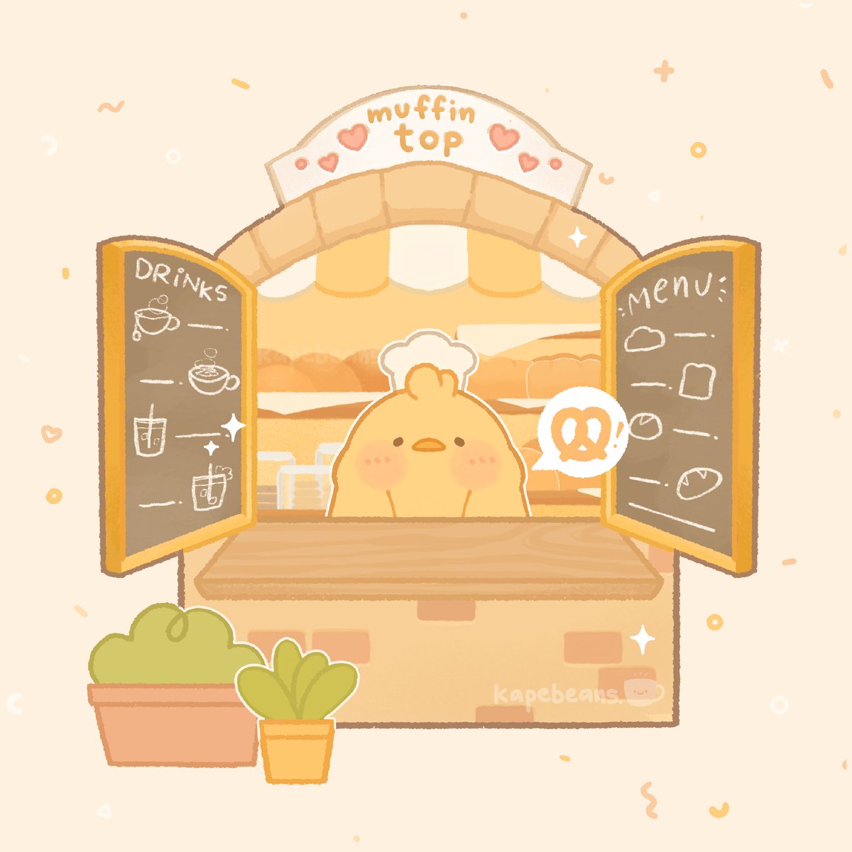 「hello, #BOOSTALONG! ✨
I'm Bib and I main」|bib 🐥☕️のイラスト