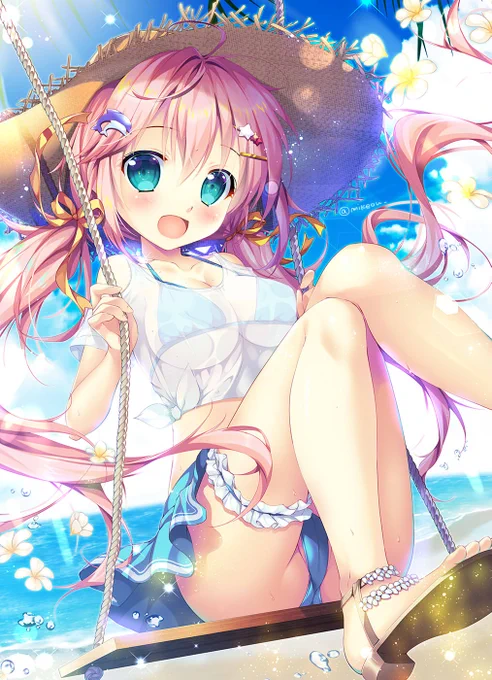 海辺のブランコ?️ 