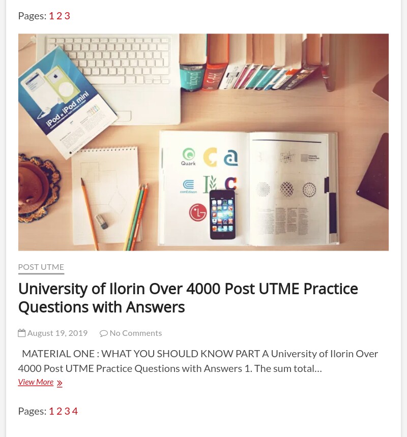 KareemAbeeb_IT's tweet photo. You may have a brother or sister preparing for the upcoming unilorin post utme.. Contribute to their success by sharing them this link and thank me later✊
#unilorin
#unilorite
#postutme

https://t.co/GnHyugQ72c https://t.co/EOiLigmlQw