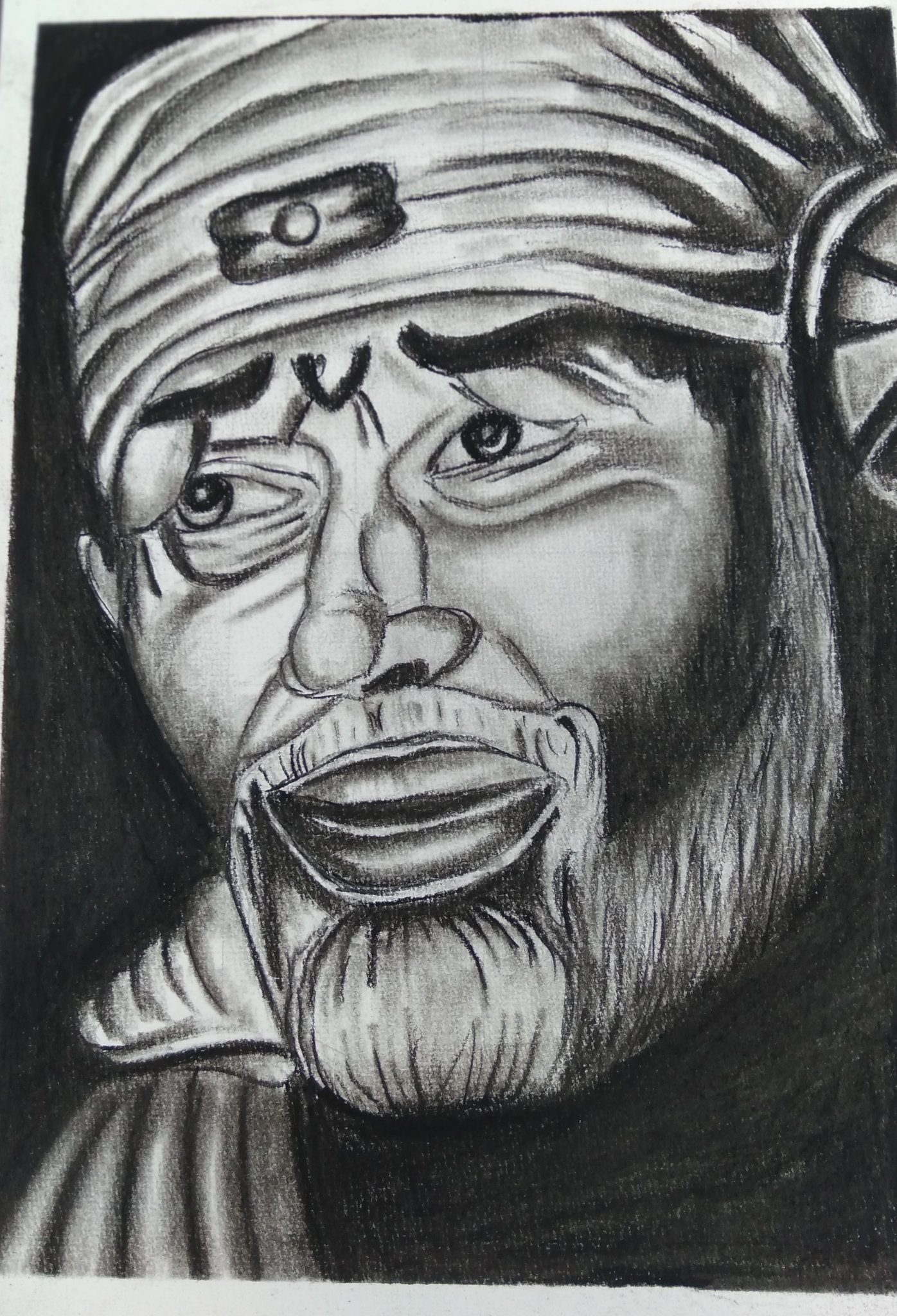 Lord Sai Baba | Pencil sketch images, Drawing sketches, Pencil sketch