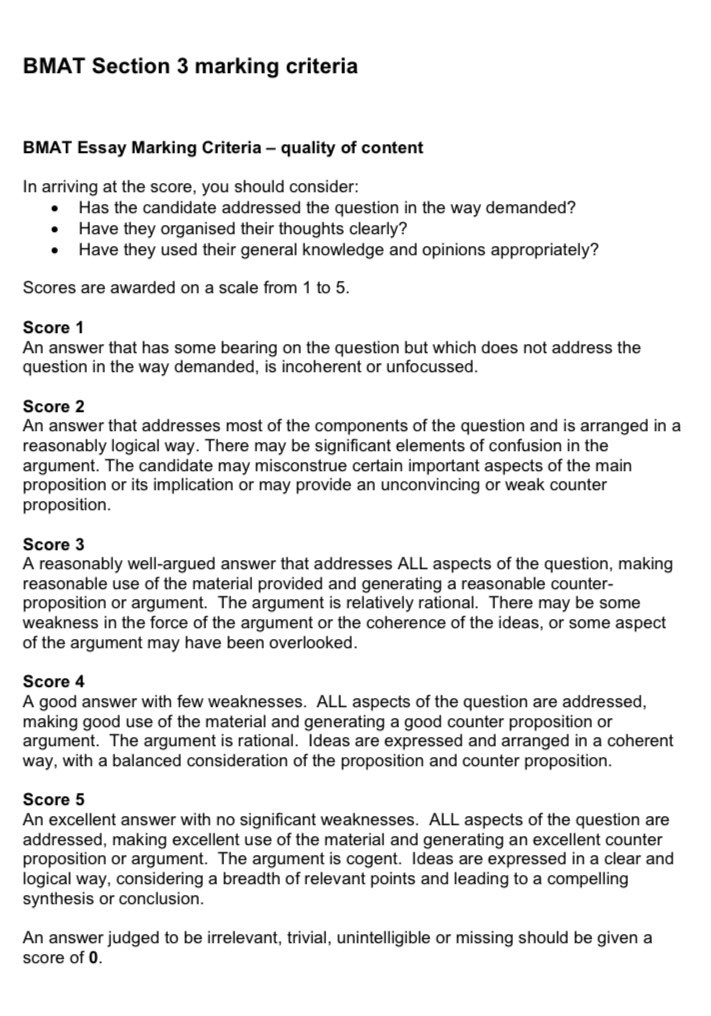 Common scores range from 2.5-3.5, but it’s still pretty common to get 3.5-4 with 4.5-5 being less common. If you answer all parts of the question to a basic coherent standard you will score a 3 pretty much guaranteed (I’ll explain how to do this later).