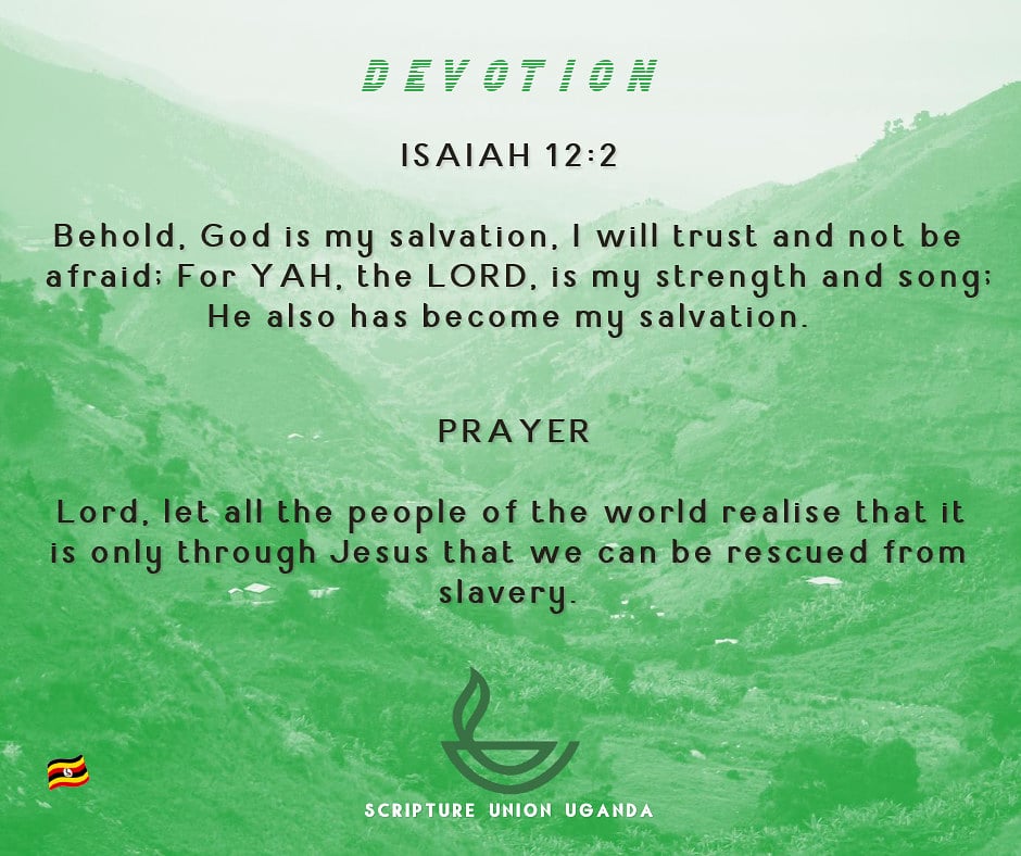 Behold,  God is my salvation, ☺