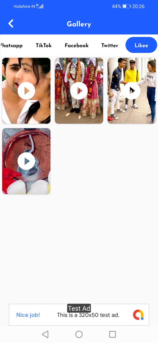 ashokprasad007's tweet photo. Check out this All in one FREE Status saver App - Frank available in play store. Using it, u can download
photos & videos from :
WhatsApp
Facebook
Twitter
Instagram
TikTok
Likee
Download link: https://t.co/lTBNhE9cPP
#Frank #Statussaver #HonoringTheHonest #Sadak2dislike https://t.co/WYlzSDUjEY