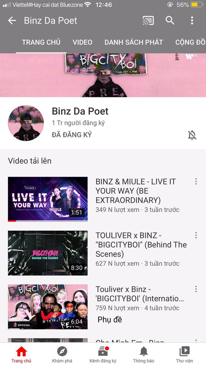 HiYn06's tweet photo. Clap Clap 👏👏👏 
#Binz #HomieZ #BigCityBoi https://t.co/u2KWKXPzFt