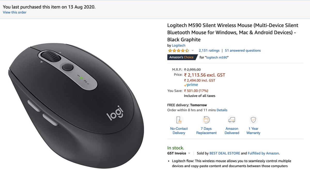 logitech m590 work on android