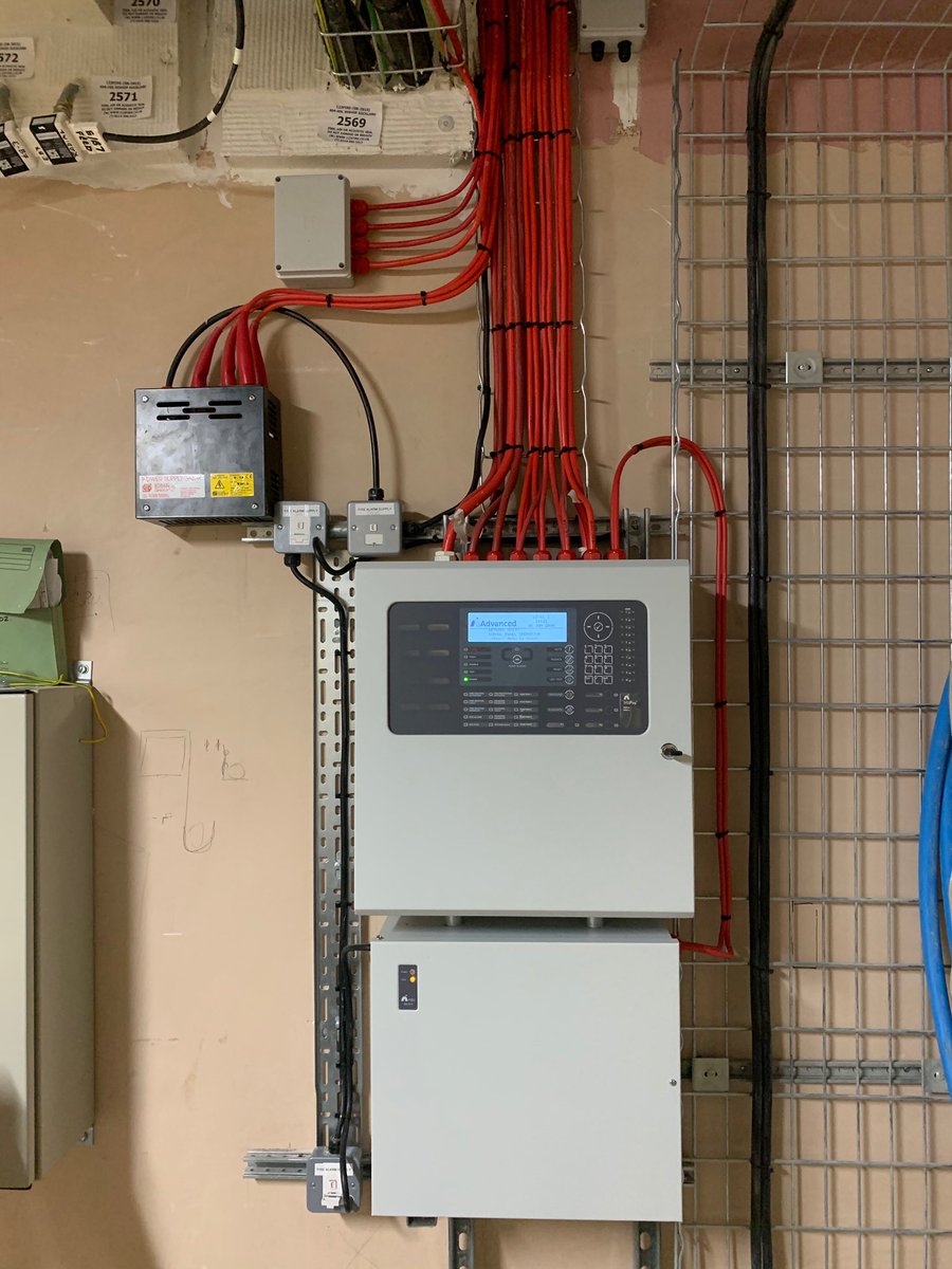 KPICSLTD's tweet photo. Another before and after conversion... #firealarm #upgrade #advanced https://t.co/8agz5Ae1U8