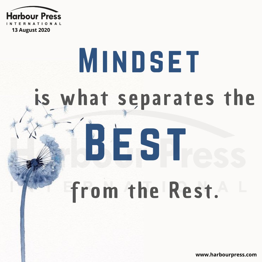 harbourpressi's tweet photo. If you make up your mind to fight in adverse situations and try to keep a positive mindset, you will achieve whatever you want in life.
#augustquote
#life #mindset #change #difference #create #adverse #situations #try #nevergiveup #positivity #achieve #think #thoughtprocess #hpi https://t.co/pEjfn41Ysg