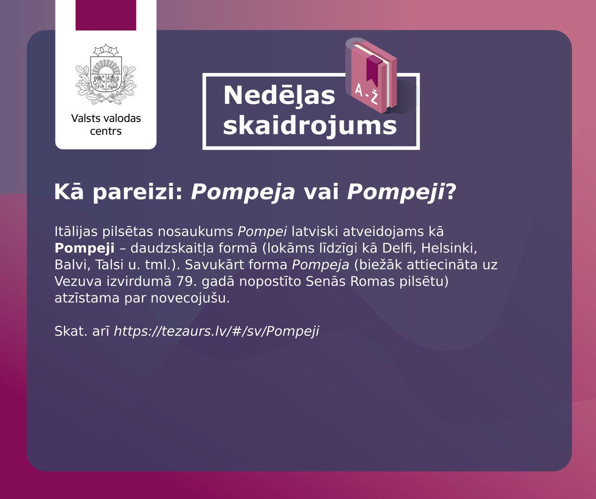 Valsts valodas centrs (@_vvc) on Twitter photo 