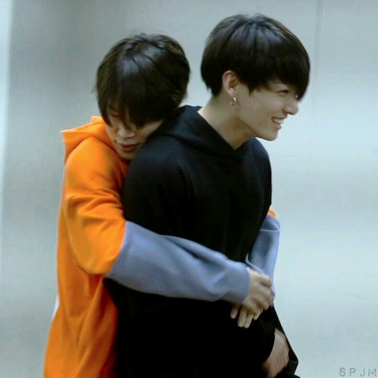 Smol hugs  #jikook