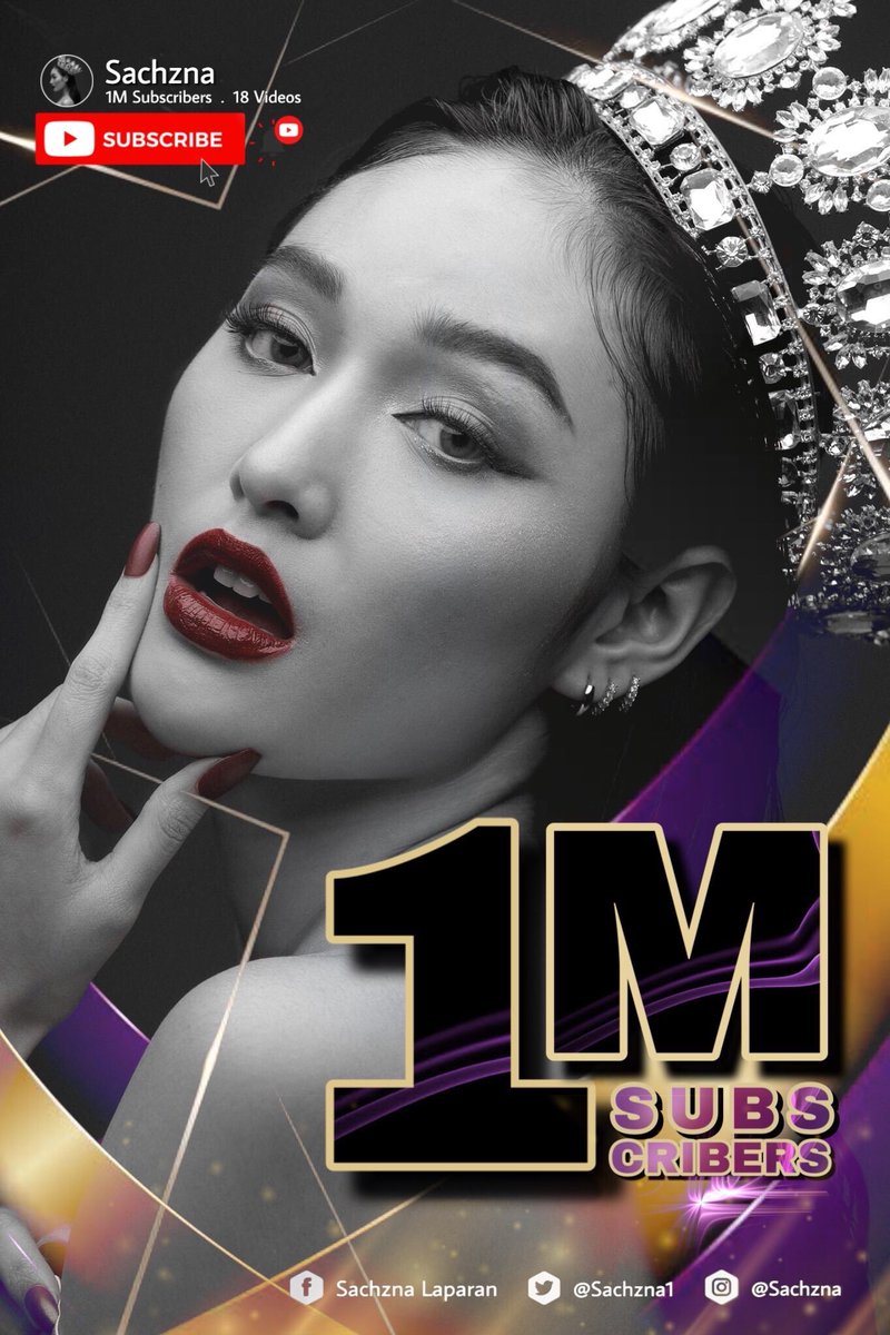 janelbeth03's tweet photo. yahooo congrats congrats 1M kana sexy @Sachzna1 magdiwang tayo team josa at josanatics josademic lakas talaga biruin mo 2month palang 1M agad. galing2x cheer🥂
Hello TEAM TWITTER!

1M na si @Sachzna1 alam niyo 
👇
#Sachzna1MsubsOnYT https://t.co/Bxymu9ODeJ