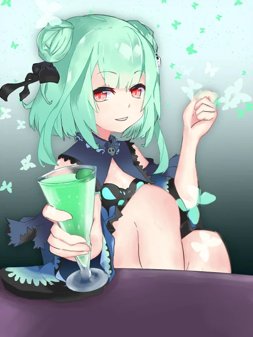 「あなたと乾杯」

#絵クロマンサー
#潤羽るしあ 