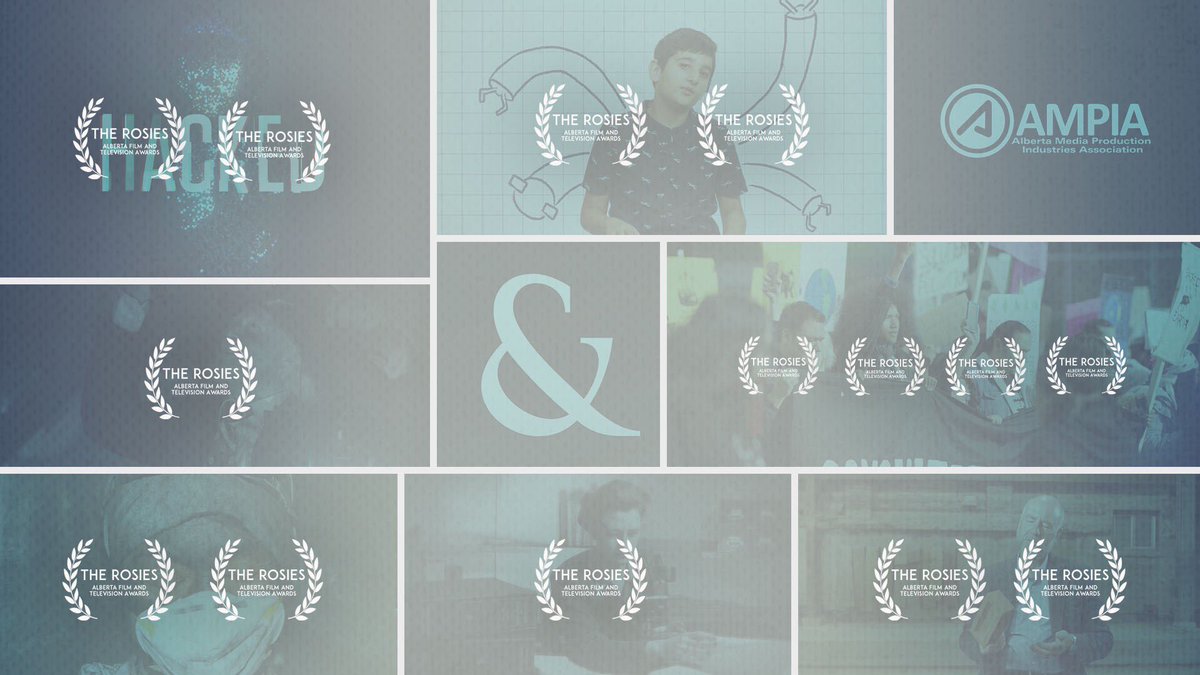 Virtual elbow bump to our in-house team, external partners, and unreal clients. Today we landed 14 <a href="/YourAMPIA/">AMPIA</a> Rosie Award nominations. It turned out to be the most nominations for an Edmonton based production company, so we might even make the paper #abfilm #rosies2020 #yeg