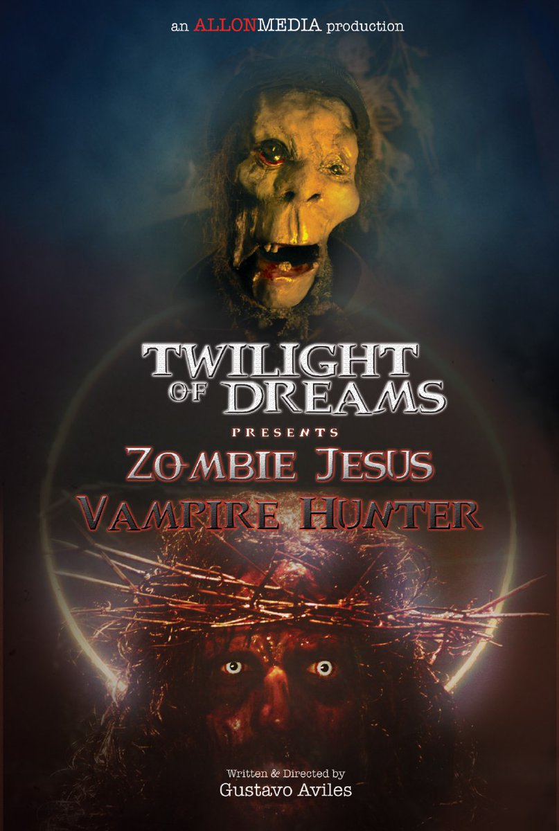 STUFFMXFilmFest's tweet photo. TWILIGHT DREAMS: ZOMBIE JESUS VAMPIRE KILLER de Gus Aviles
un desconcertante cortometraje lleno de violencia y blasfemia.
Todos los jueves a las 8 PM hay nuevo episodio de El Baúl de lo Bizarro.
#LargaVidaASTUFFMX #JustStayWeird #STUFFMXFilmFestival
#LocuraCinefila #STUFFMXV https://t.co/Xtws1J5cq7