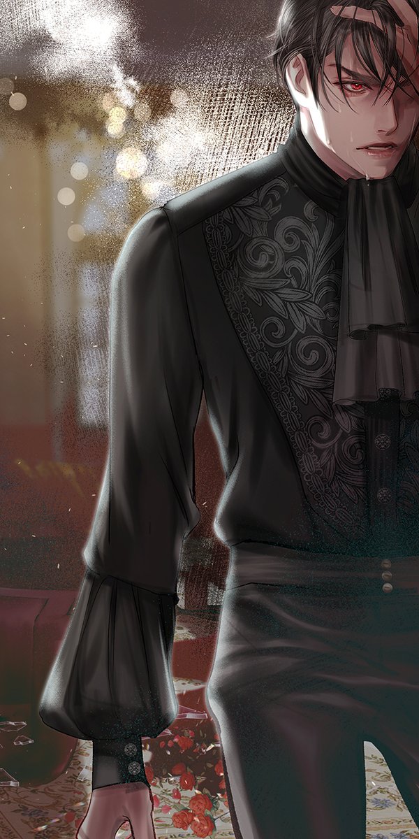 이런 모먼트 그릴때 너무나 즐거운 그림쟁이
#네이버웹소설 #네웹소 #웹소설삽화 #꽃이기를거부한다 #꽃거부