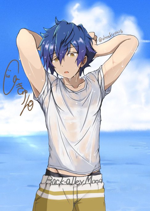 濡れtシャツのtwitterイラスト検索結果