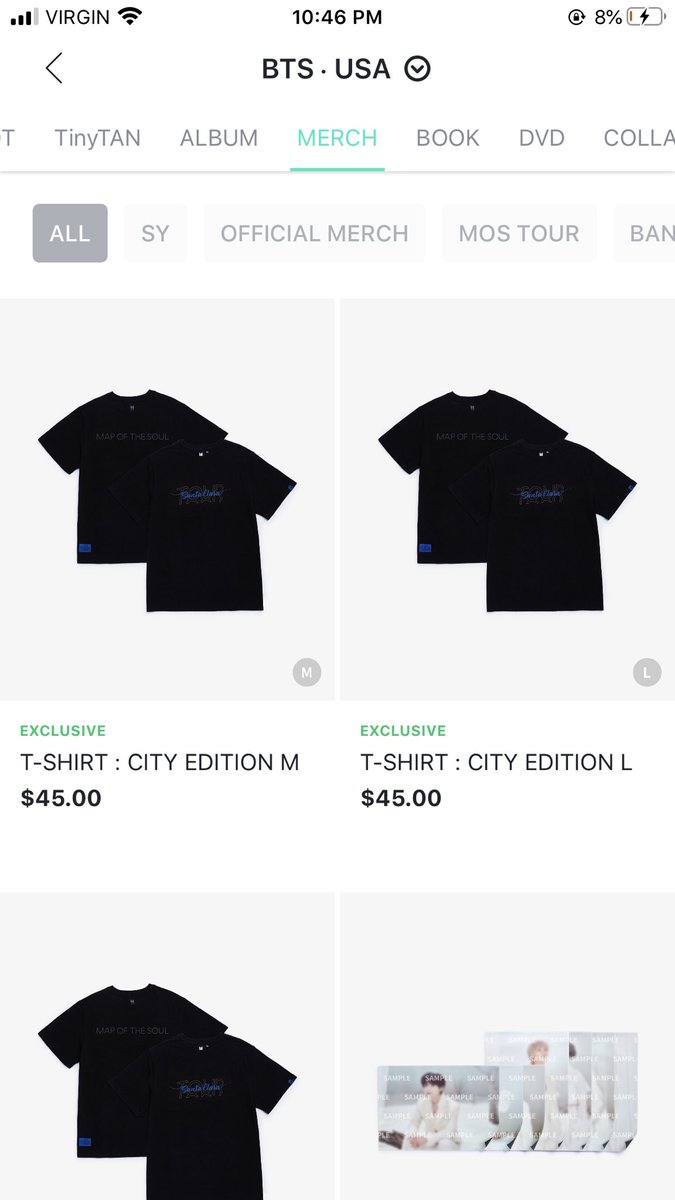 the way they made the seoul shirt global and the city shirts only available on the US shop as if toronto wasnt part of their north america leg... and ppl outside of the US sometimes travel there for concerts???